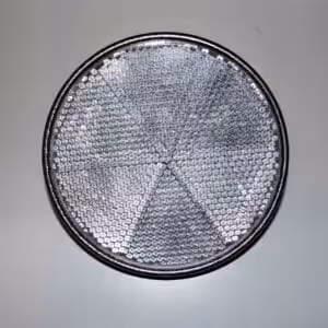 Rückstrahler Alu Weiss