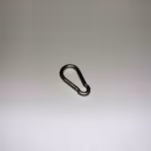 Karabinerhaken verzinkt 4mm