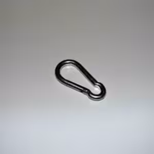 Karabinerhaken verzinkt 5mm