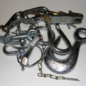 Splinten, Karabiner, Schäkel usw.